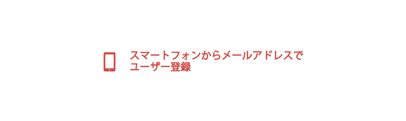 スマートフォンからメールアドレスで登録 きびだんごblog